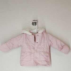 Impressions Soft Pink Baby Jacket with Hood